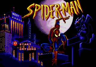 Spider-Man (USA, Europe) (Acclaim) Title Screen
